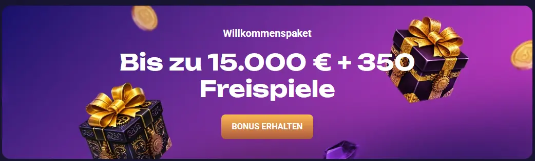 Willkommensbonus – Angebot für die erste Registrierung und die erste Einzahlung